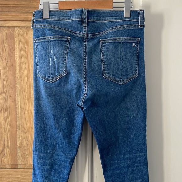 🎀 Rag & bone high rise skinny with holes 30 - Picture 11 of 12